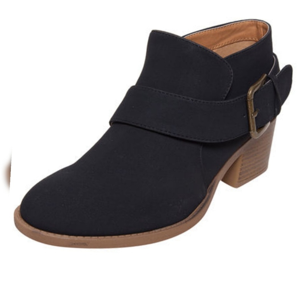 💖last 5.5 💖Buckle Wrapped Ankle Bootie - Picture 4 of 6